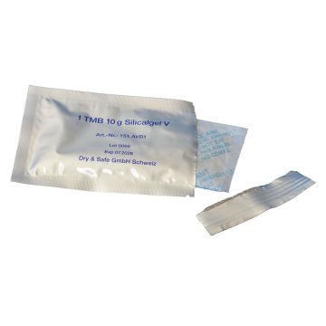 TMB 10 g Silicagel Vlies einzeln in Alubeutel